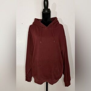 Fashion Nova Maroon Hoodie